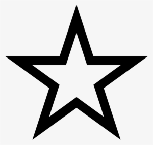 Png File - Star Outline