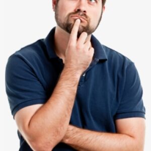Thinking Man Download Png Image - Man Thinking Png