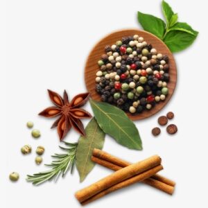 Spices Png Top View