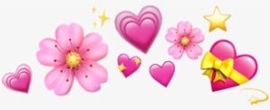 Heart Emoji Crown Png