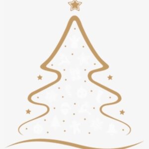 Arvore - Arvore De Natal Silhueta