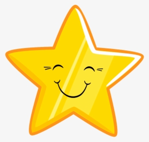 Star Png Smiley Face - Star With Smiley Face Png