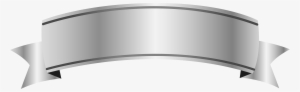 Silver Ribbon Png - Silver Ribbon Banner Png