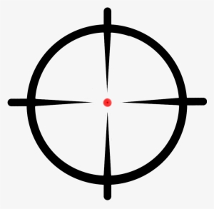 File - Crosshair - Cross Hair Png