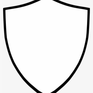 Download Png Free Shield Vector - White Shield Vector Png