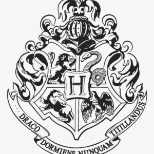 Png Download Official Hogwarts Crest Png For Free - Harry Potter Coloring Pages Hogwarts Crest