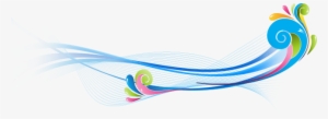 The Gallery For > Abstract Vector Curves Png - Abstract Line Design Png