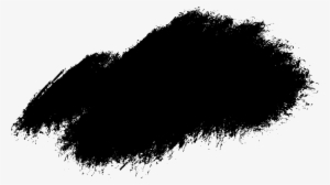 Free Download - Transparent Black Paint Brush Stroke Png