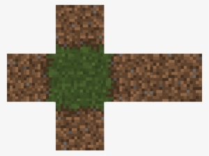 Creeper Texture Png - Minecraft Dirt Block Template