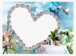 Simple Photo Frame Png Free Download Wedding Frames - Wedding Anniversary Photo Frames Free Download