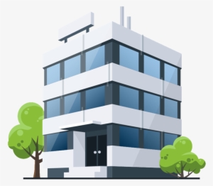Cartoon Building Png - Office Building Cartoon