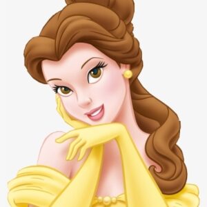 Belle Png Picture - Beauty And The Beast - Princess Belle Cosplay Wig