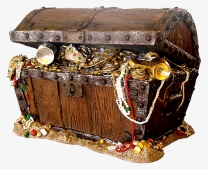 Treasure Chest Png High-Quality Image - Pirate Treasure Chest