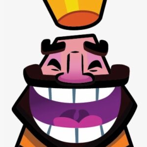 Happily Face - Clash Royale King Emote