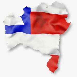 Bahia - Ceará - Bandeira Da Bahia E Do Brasil