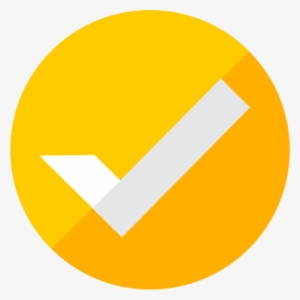 Check Icon - Yellow Check Icon Png