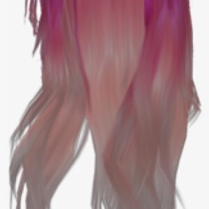 Pretty Long Pink Girl - Roblox Girls Hair Codes