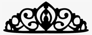 Transparent Queen Crown Tumblr - Princess Crown Clipart Black And White