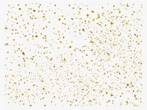 Gold Confetti Background Transparent - Transparent Background Gold Confetti