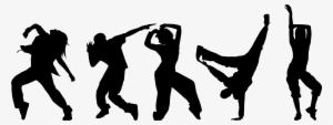 Hip Hop Dance Vector Png - Hip Hop Dancer Silhouette