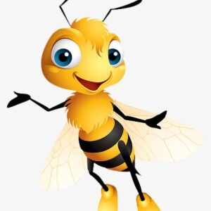 For Your Bees - Honey Bee Vector Png