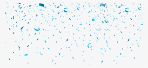 Confetti Png Transparent Background Download - Transparent Blue Confetti Png