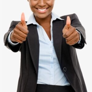 Happy Business Woman Png - African American Woman Png