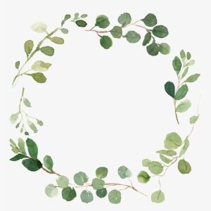 This Graphics Is Green Watercolor Leaf Element About - Greenery Baby Shower Invite