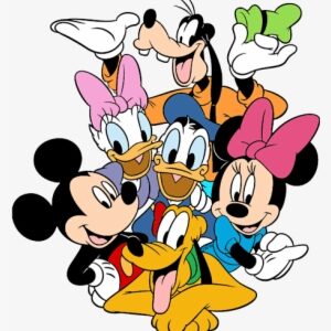 Clipart Friends Minnie Mouse - Mickey Mouse And Friends