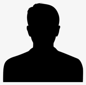 Silhouette-Male - Silhouette Man Head