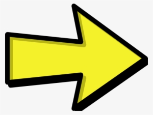 Arrow Outline Yellow Right /Signs Symbol/Arrows/Arrows - Green Arrow Pointing Right