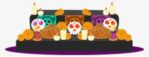 Altar De Muertos Png - Altar Dia De Los Muertos Clipart