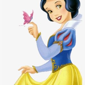 Branca De Neve Sentada Png - Branca De Neve Disney