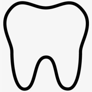 Big Tooth Vector - Tooth Outline