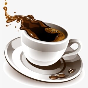 Splash Coffee Cups - Good Morning Coffee Png
