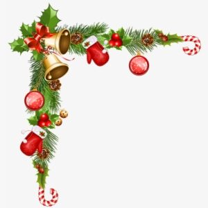Christmas Corner Decorations Png Download - Christmas Frame Corner Png