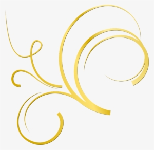 Arabesco Dourado Png