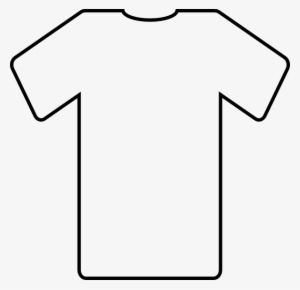 Blank Football Jersey Clipart - Printable T Shirt Template