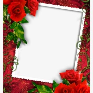 Download Png Images - Love Rose Photo Frame