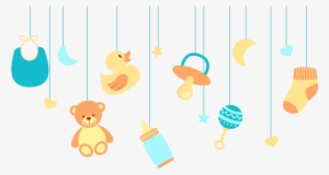 Baby Shower Text Png - Baby Toys Vector Png