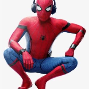 Spiderman Png Svg Library - Spider Man Homecoming Headphones