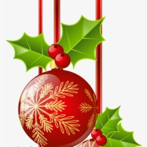 Transparent Christmas Red Ornaments Png Clipart Gallery - Christmas Red Balls Png