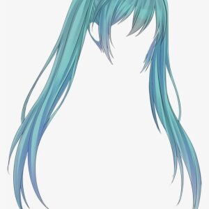 Hatsune Miku Hair Png