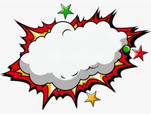 Comic Transparent Background - Comic Background Vector Png