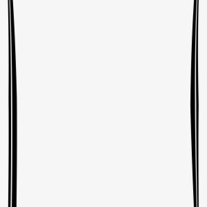 Simple Frame Border Design - Black Picture Frame Clipart