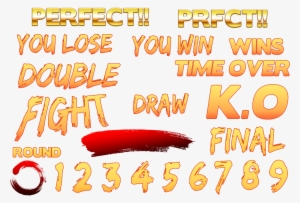 Street Fighter 5 Health Bar Png - You Lose Street Fighter Png
