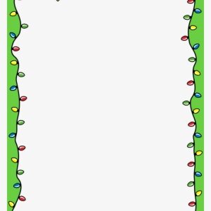 Christmas Lights Border Clipart Borders And Frames - Christmas Border Clip Art
