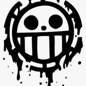 Heart Pirates Logo Png - One Piece Logo Trafalgar Law