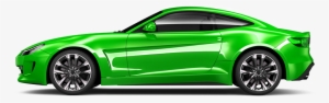 Red Car Side View
