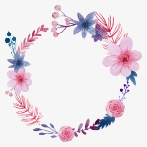 Coroa De Flores Vetor